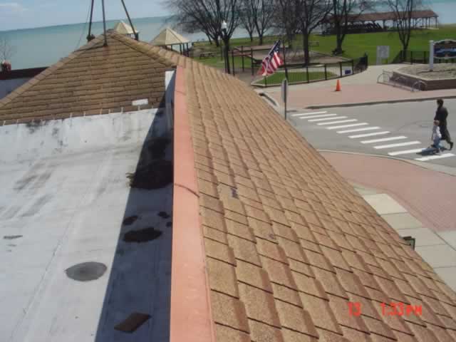 New Baltimore Roof repair before